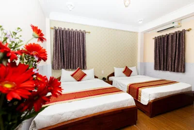 Chambre quadruple de luxe — Vuon Tao Dan Hotel - Trung Tâm Thành Phố Gần Chợ Bến Thành